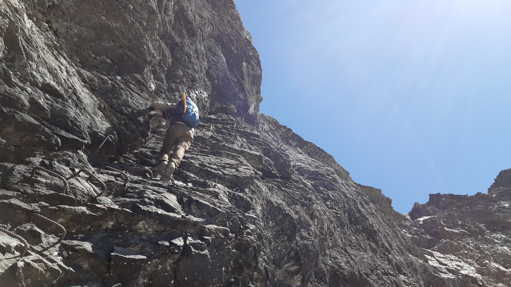 Ferrata,_dá_sa_po_nej_aj_zísť_dole